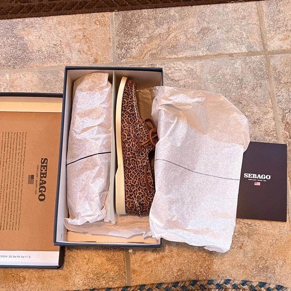 Free People Sebago Portland Boat Shoes Size 9 NIB